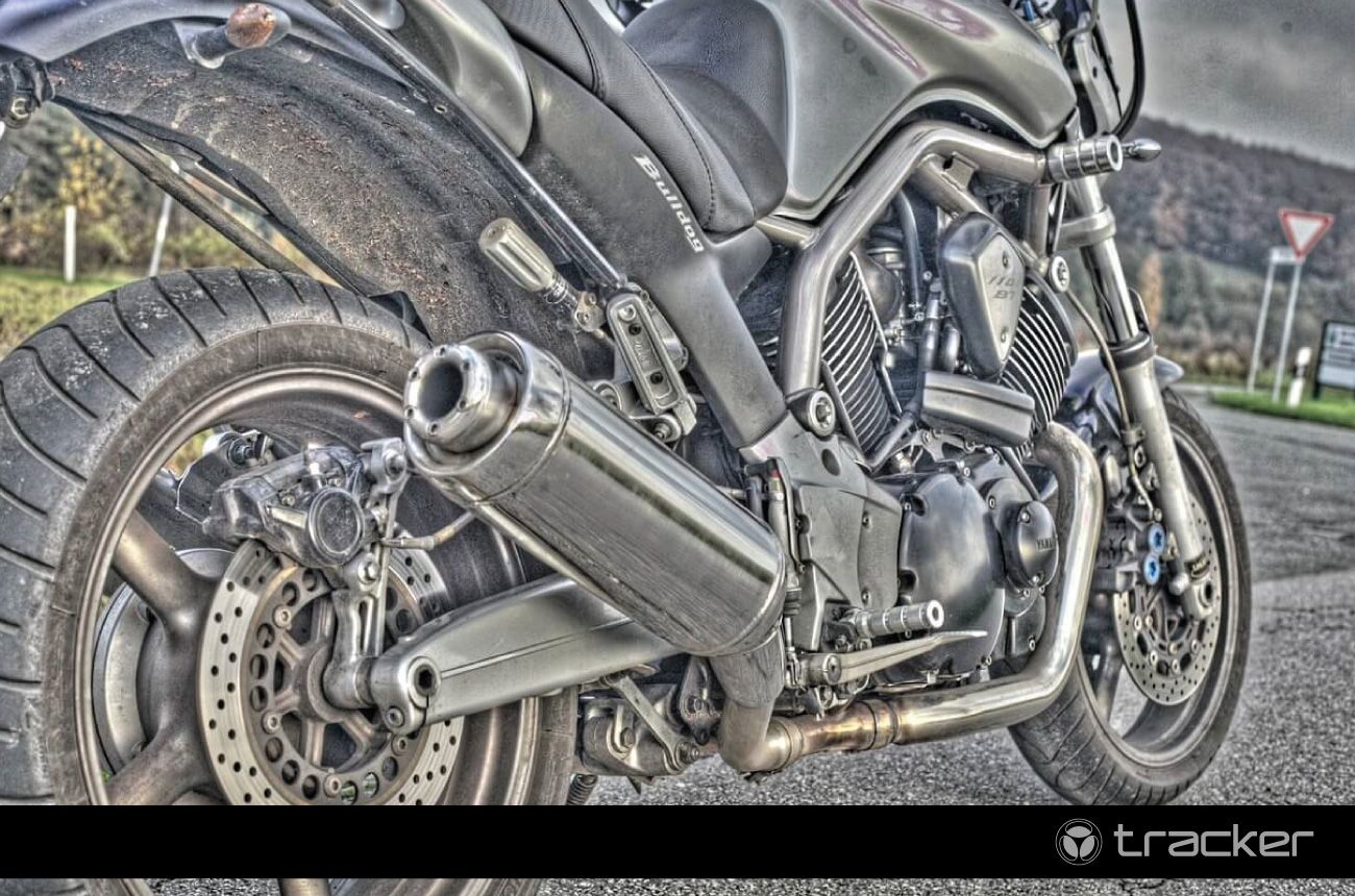 Escapamento de moto