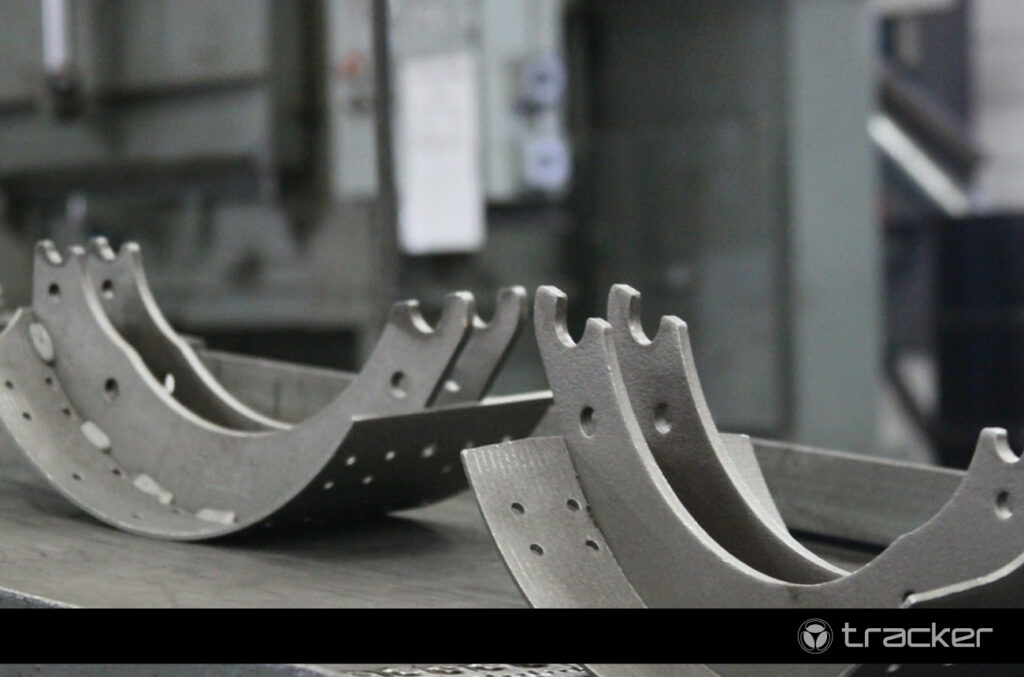 Lona de freio de caminhão