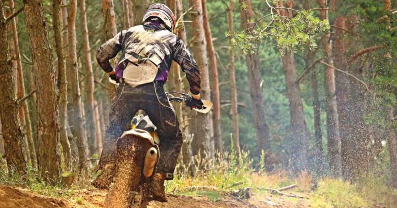 Moto para rally