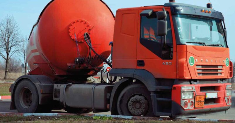 Transporte de produtos químicos